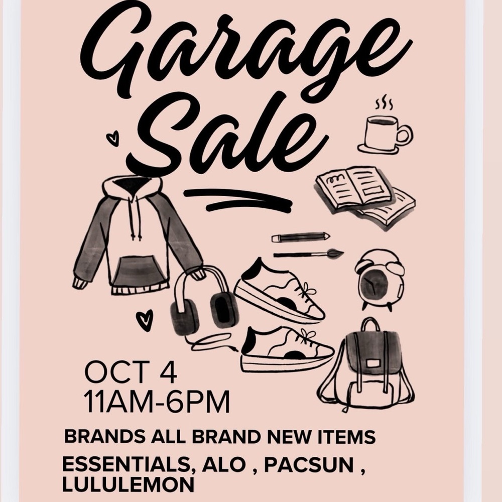 Lululemon Athletica Graphic Hoodie and Accessories